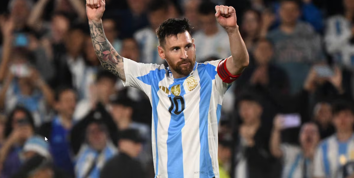 Messi Goat 3 goles bolivia